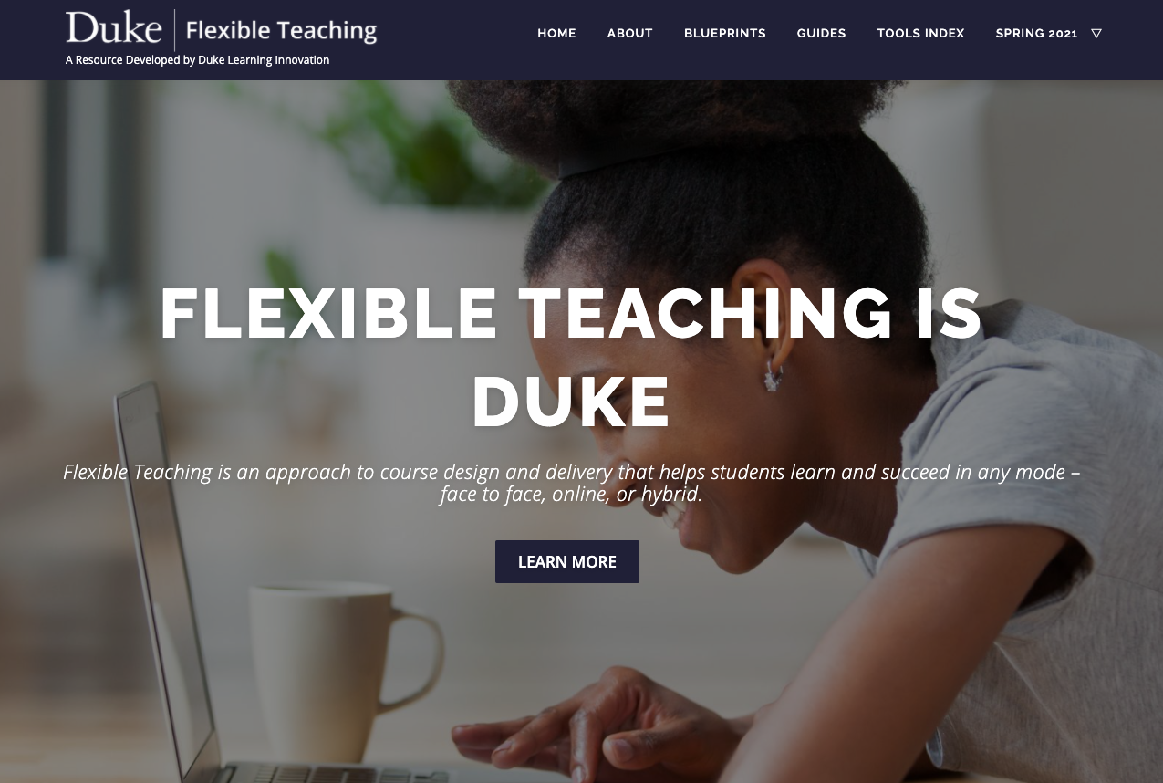Flexible Teaching homepage