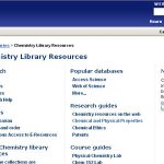 Camtasia and Blackboard: Distributing library instruction to multiple general chemistry lab sections