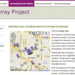 Students map civil and human rights in Durham