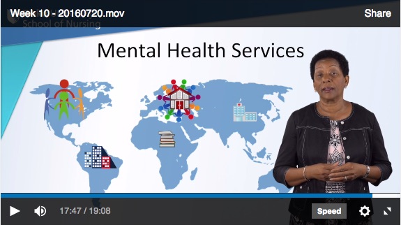Mental health services video