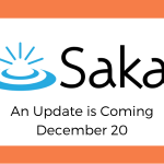 An Update to Sakai is Coming Dec. 20th
