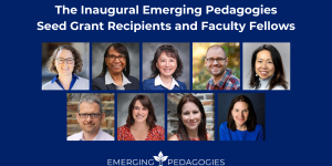 The 2024 emerging pedagogies seed grant recipients and faculty fellows